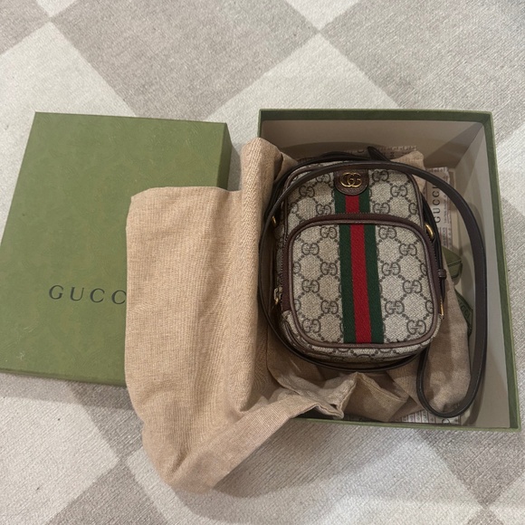 Gucci Ophidia too handle crossbody GG purse - Picture 1 of 6